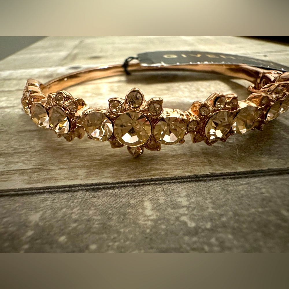 Givenchy rose gold bangle bracelet